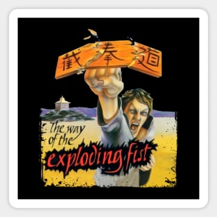 Mod.1 The Way of the Exploding Fist Arcade Video Game Magnet